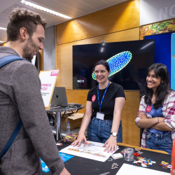 LMS researchers talking to public