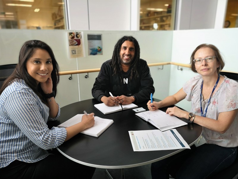 Ivan with his colleagues from our Genomics Facility