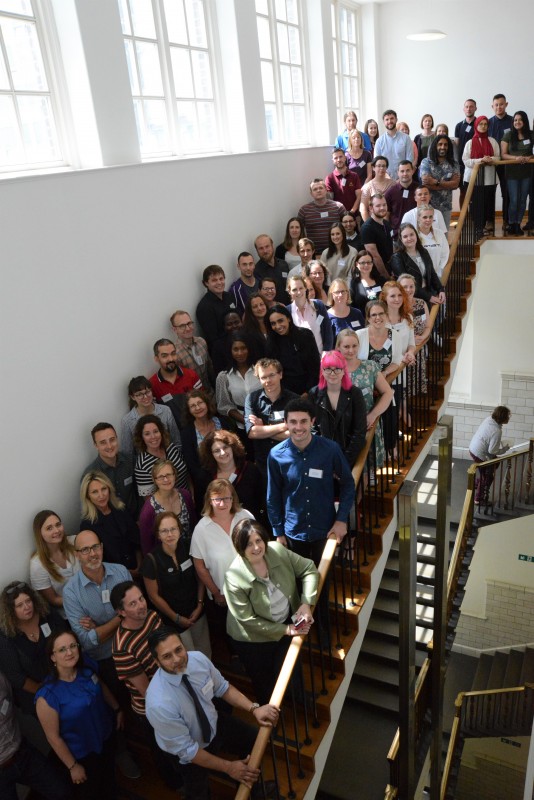 Group photo of people that were at the event