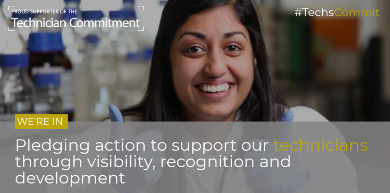 Marketing Asset- #TechCommit, We're in, pledging action to support our technicians